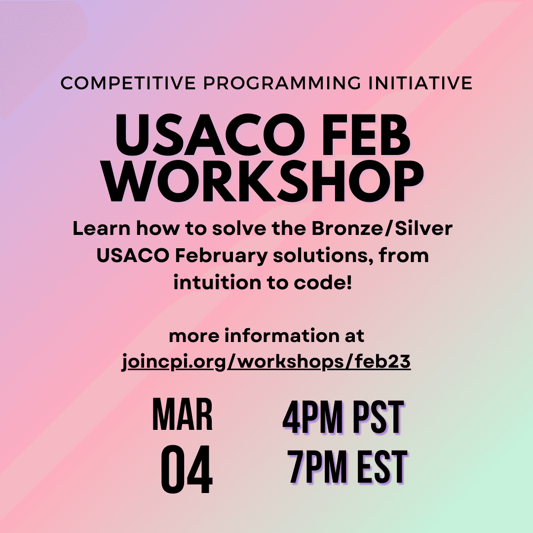 USACO February Contest Solutions